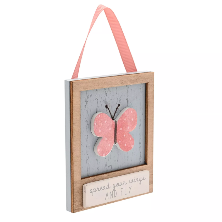 Love Life Mini Plaque - Butterfly