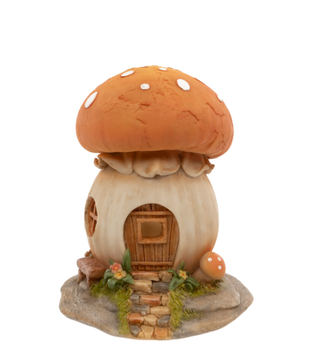Toadstool House Ornament