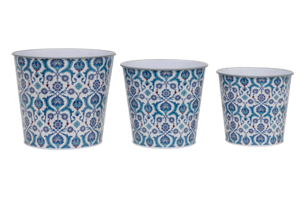 Iznik Pots Set of 3
