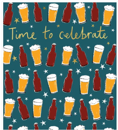 Time to Celebrate Greeting Card