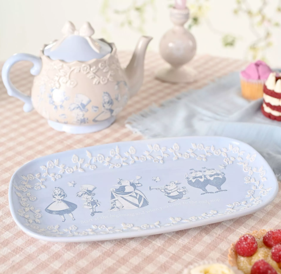 Alice in Wonderland Serving Plate