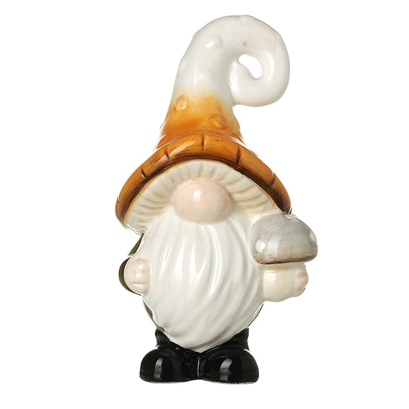 Ceramic Gonk With Mushroom Hat