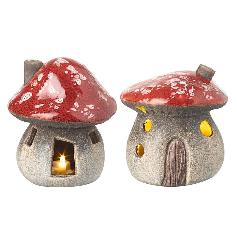 Ceramic Light Up Toadstool
