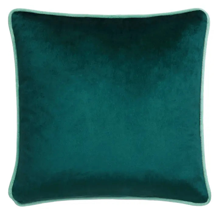 Suburban Jungle Filled Cushion Laurence Llewelyn-Bowen Teal