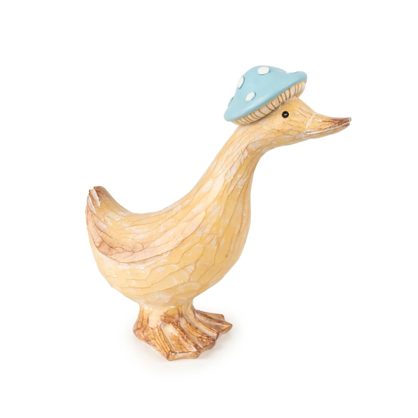 21cm Duck with Hat - Duck Egg