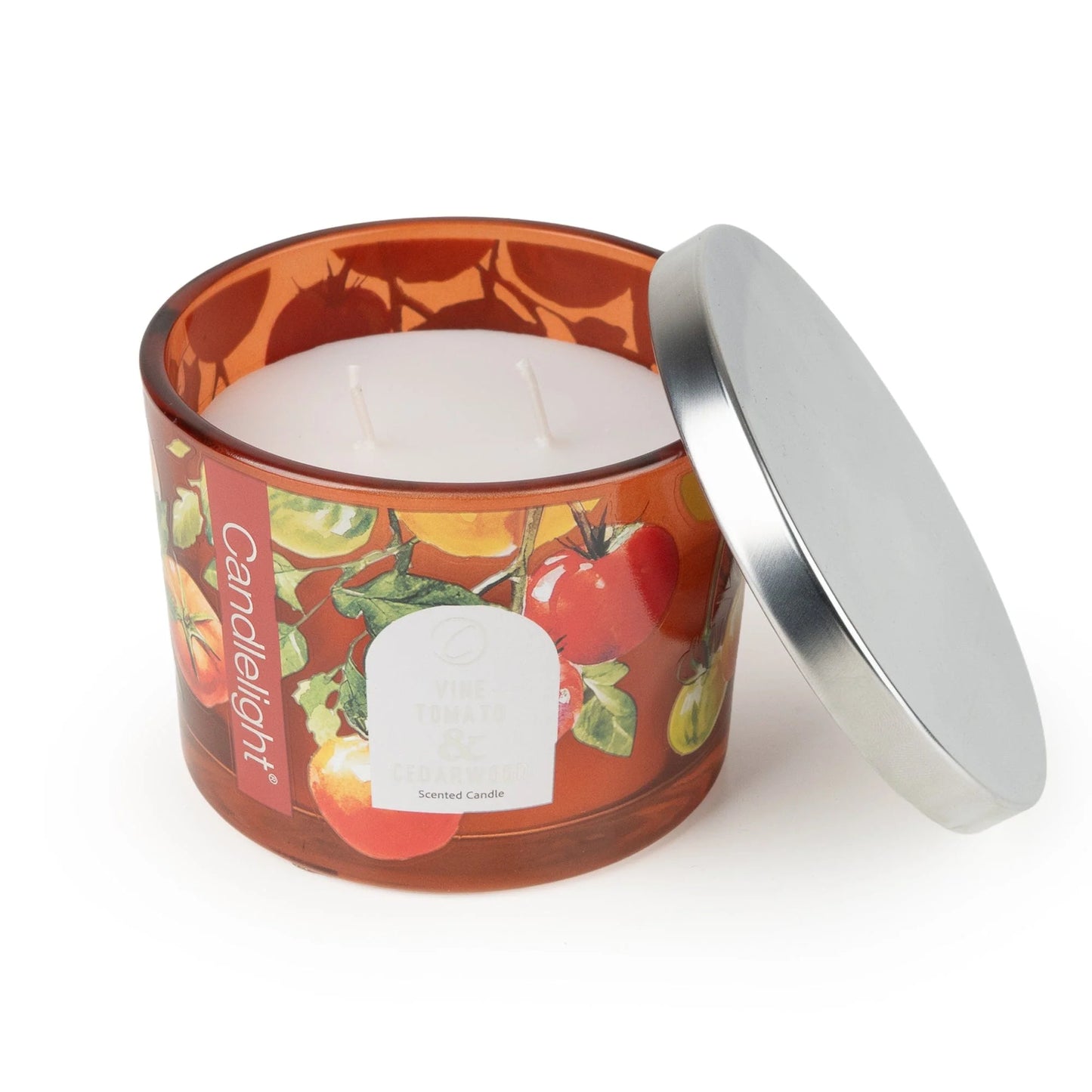 Candle with Metal Lid - Vine Tomato & Cedarwood