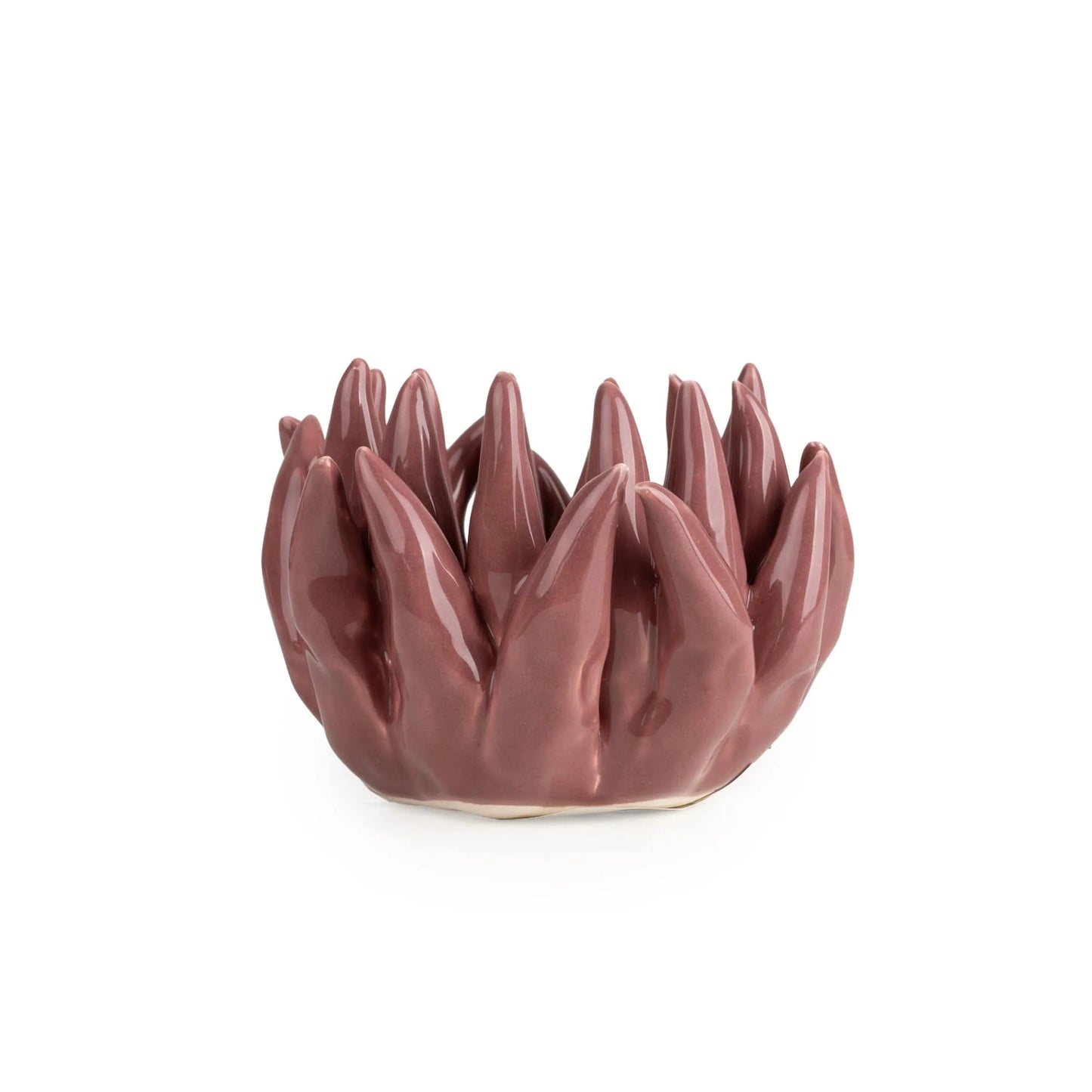 Flower Shaped Tealight Holder - Pink