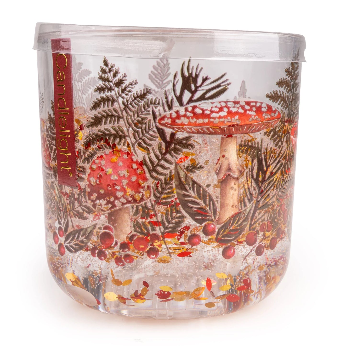 LED Candle - Toadstools Flora & Fauna
