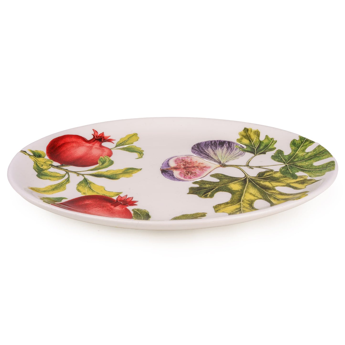 Oval Serving Platter - Fig & Pomegranate