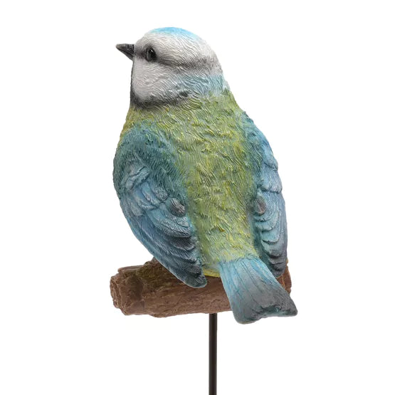 Country Living Garden Stake - Blue Tit