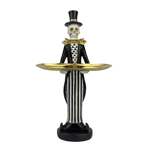 Spooky Ornament with Tray 34cm