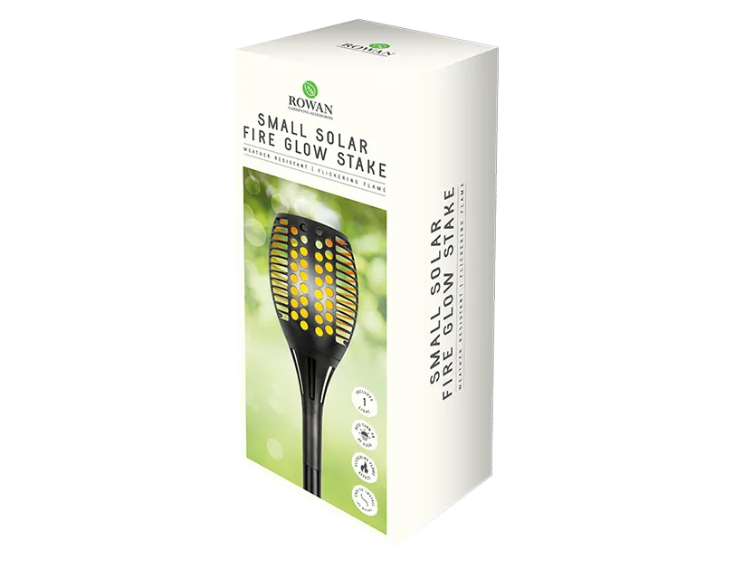Small Fire Solar Glow Stake