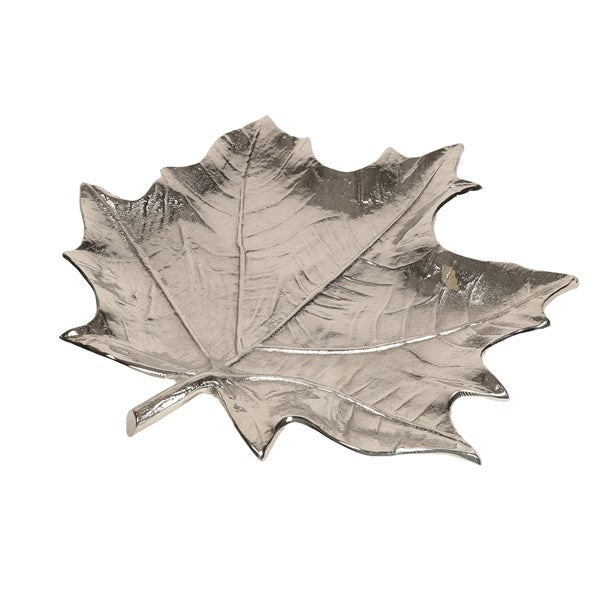 Sycamore Shaped Dish Silver 25cm