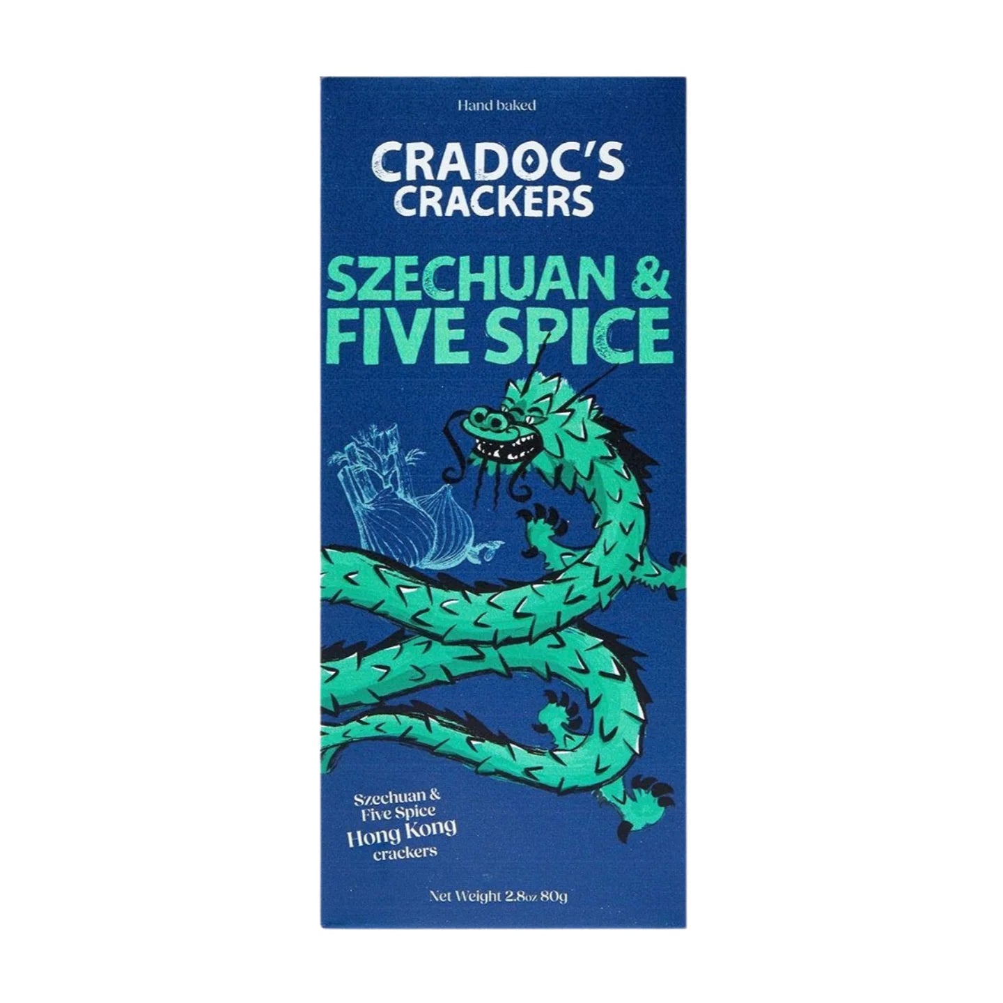 Cradoc's Szechuan & Five Spice Crackers 80g