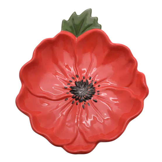 The Cottage Garden Bright Flower Plates - 17.5cms