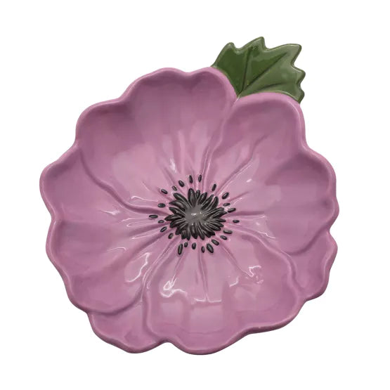 The Cottage Garden Bright Flower Plates - 17.5cms