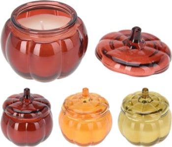 Scented Candle In Pumpkin Jar 8cm