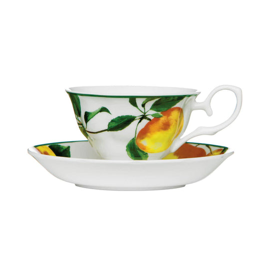 Apple Orchard Cup And Saucer