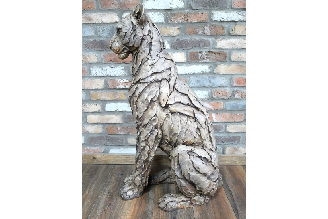 Large 90cm Leopard Statue