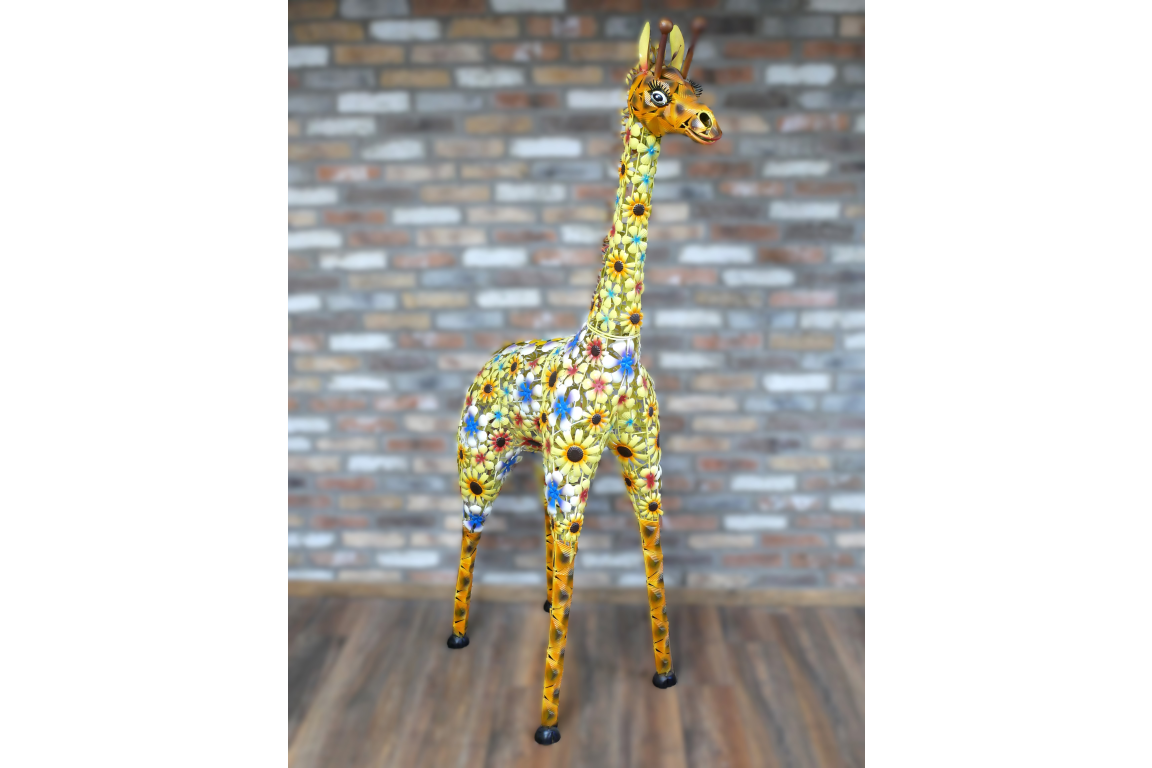 Huge 195cm Flower Giraffe
