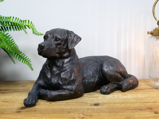 41cm Laying Dog Ornament