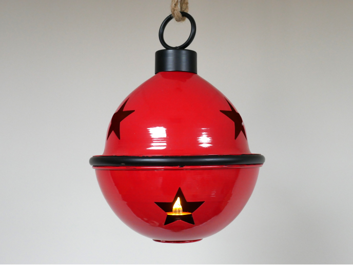 Large Light Up Bell - Red
