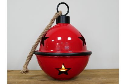 Large Light Up Bell - Red