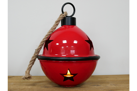Large Light Up Bell - Red