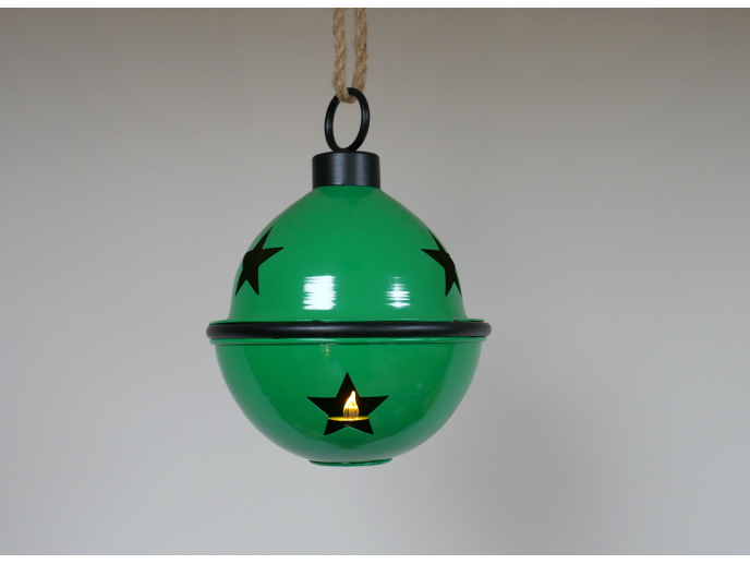 Large Light Up Bell - Green