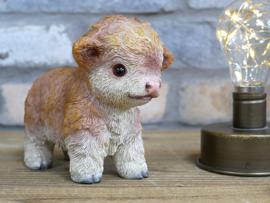 Tiny Baby Cow Ornament