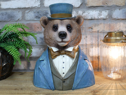 Large Quirky Bear Bust