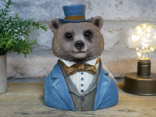 Small Quirky Bear Bust