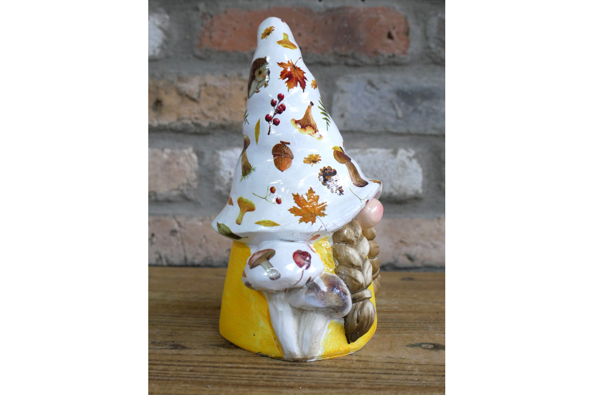 Yellow Autumn Gnome