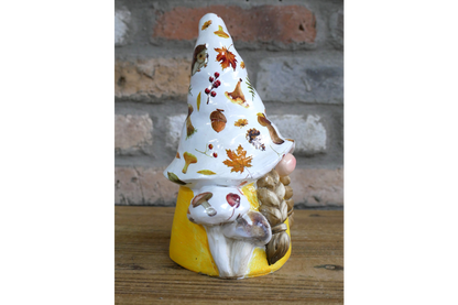 Yellow Autumn Gnome
