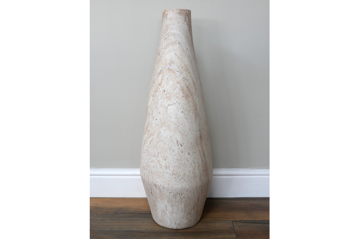 Tall Stone Effect Vase - 73cm