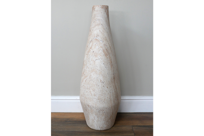 Tall Stone Effect Vase - 73cm