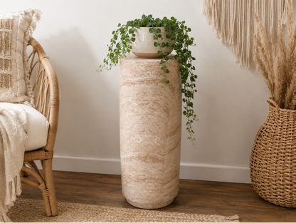 92cm Stone Effect Column
