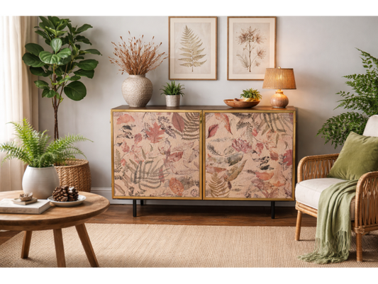 Leaf Cabinet - 2 Door