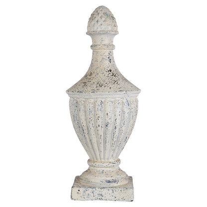 Tall 62cm Plato Light Stone Effect Urn