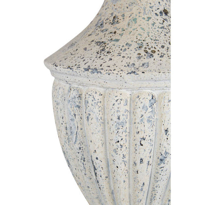 Tall 62cm Plato Light Stone Effect Urn