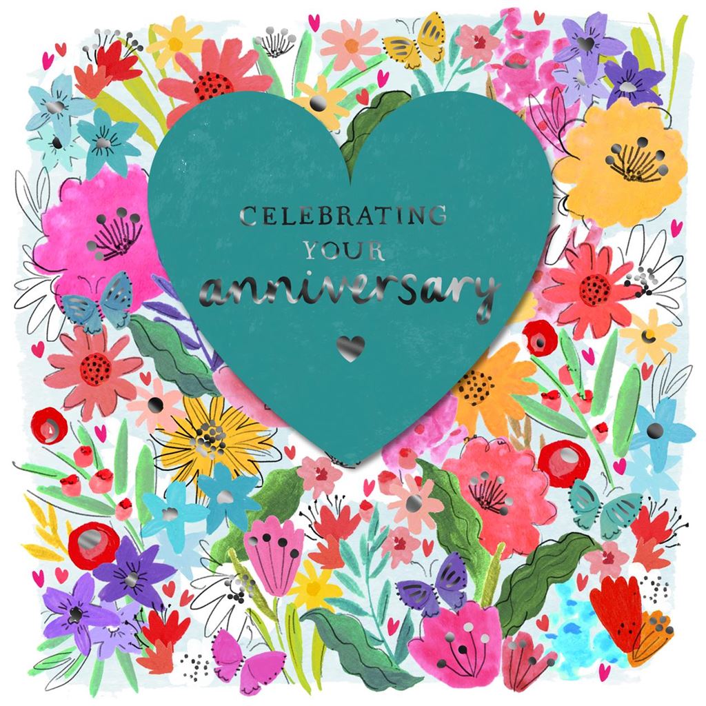 Celebrating Your Anniversary Greeting Card