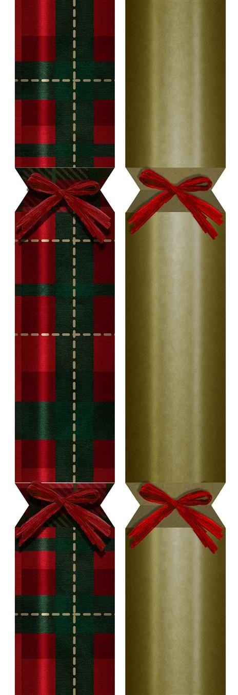 Box of 12 Traditional Family Christmas Crackers