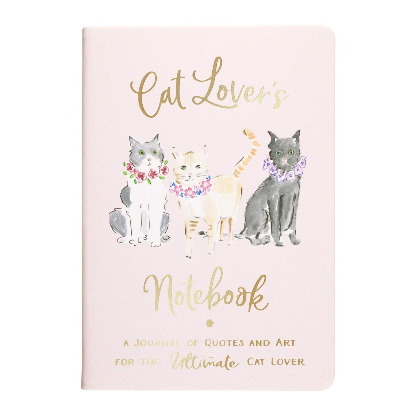 A5 Soft Cover Cat Lover Journal Pastel Pink