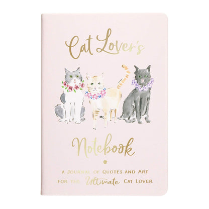 A5 Soft Cover Cat Lover Journal Pastel Pink
