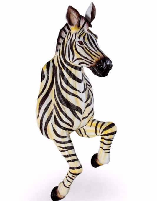 Running Zebra Wall Figure
