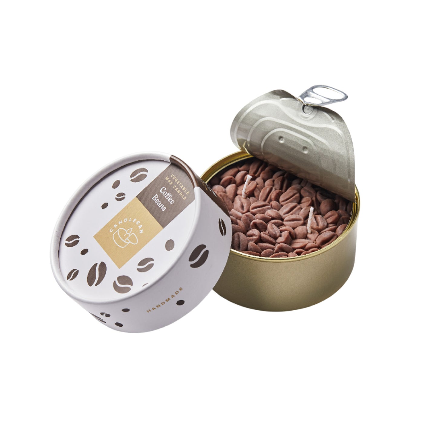 CandleCan Coffee Beans, Coffee Scented Candle