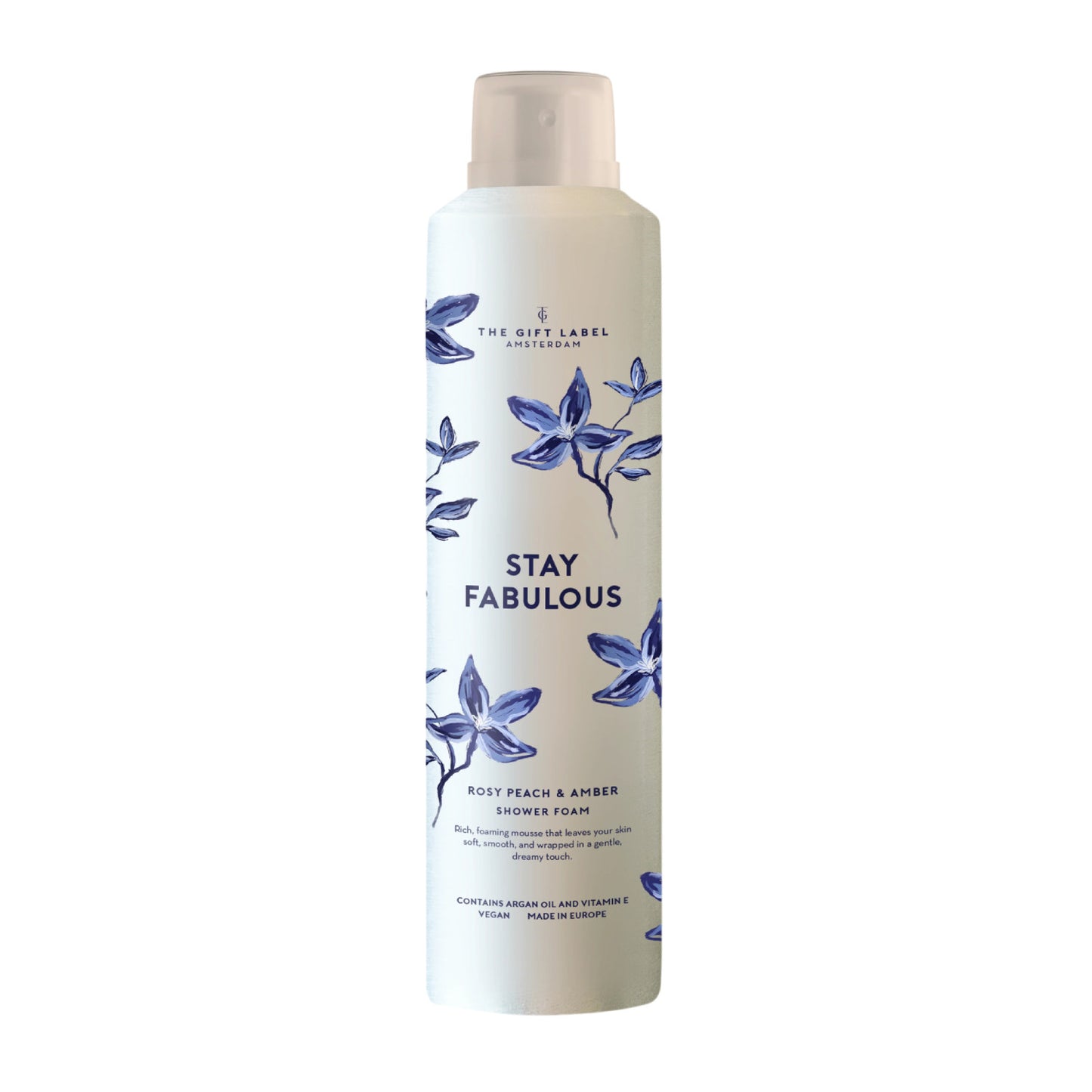 Stay Fabulous 200ml Shower Foam - Rosy Peach & Amber