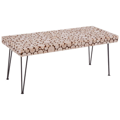 Lacuna Wood Slice Coffee Table