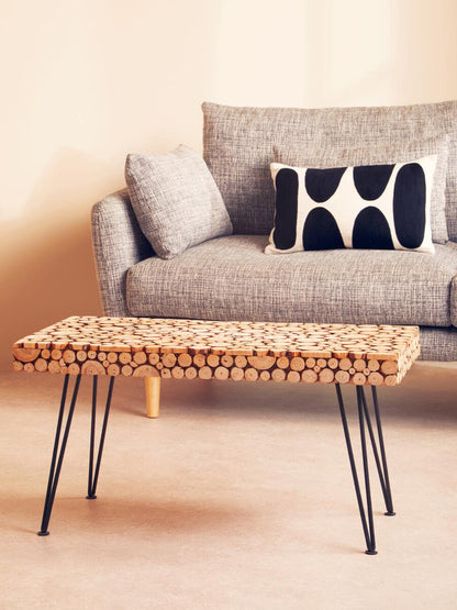 Lacuna Wood Slice Coffee Table