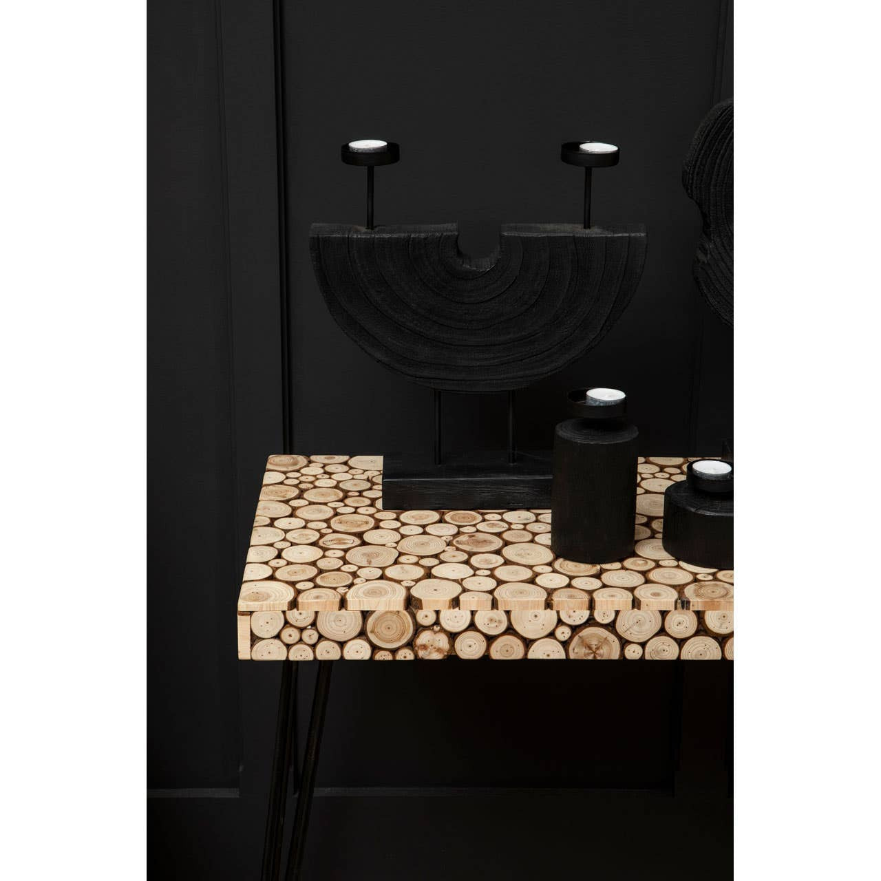 Lacuna Wood Slice Coffee Table